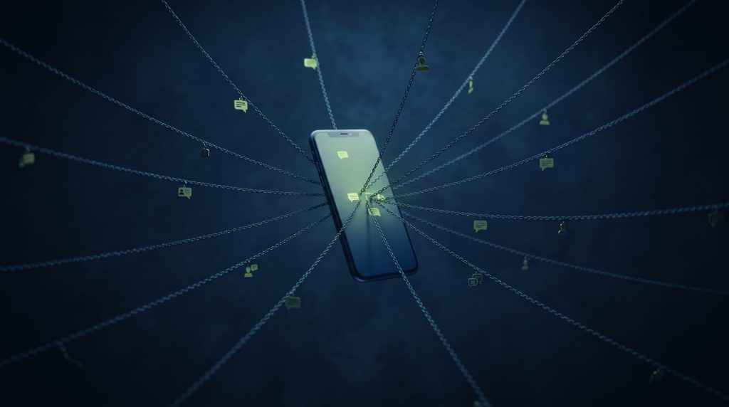 Número de atendimento dependente de um único celular pessoal